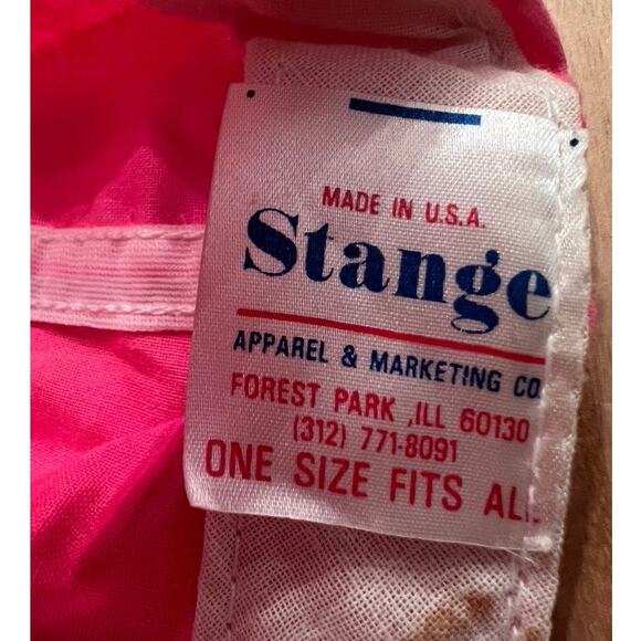 Vintage 90s MGD Racing Team Rusty Wallace Autographed Snap Back Hat Pink Nascar - Picture 5 of 7